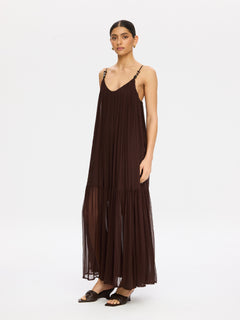 Sora Cami Trapeze Maxi Dress