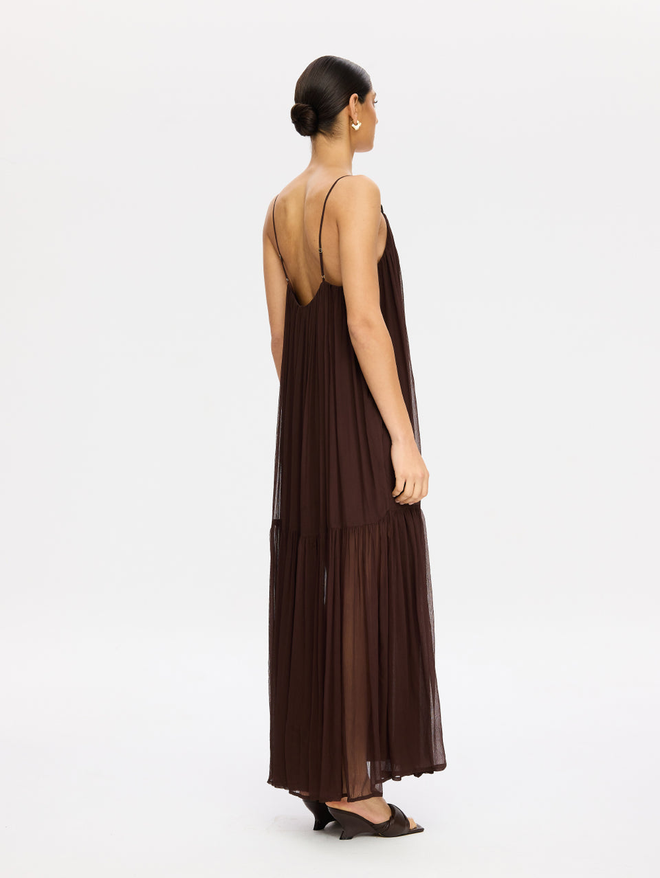 Sora Cami Trapeze Maxi Dress