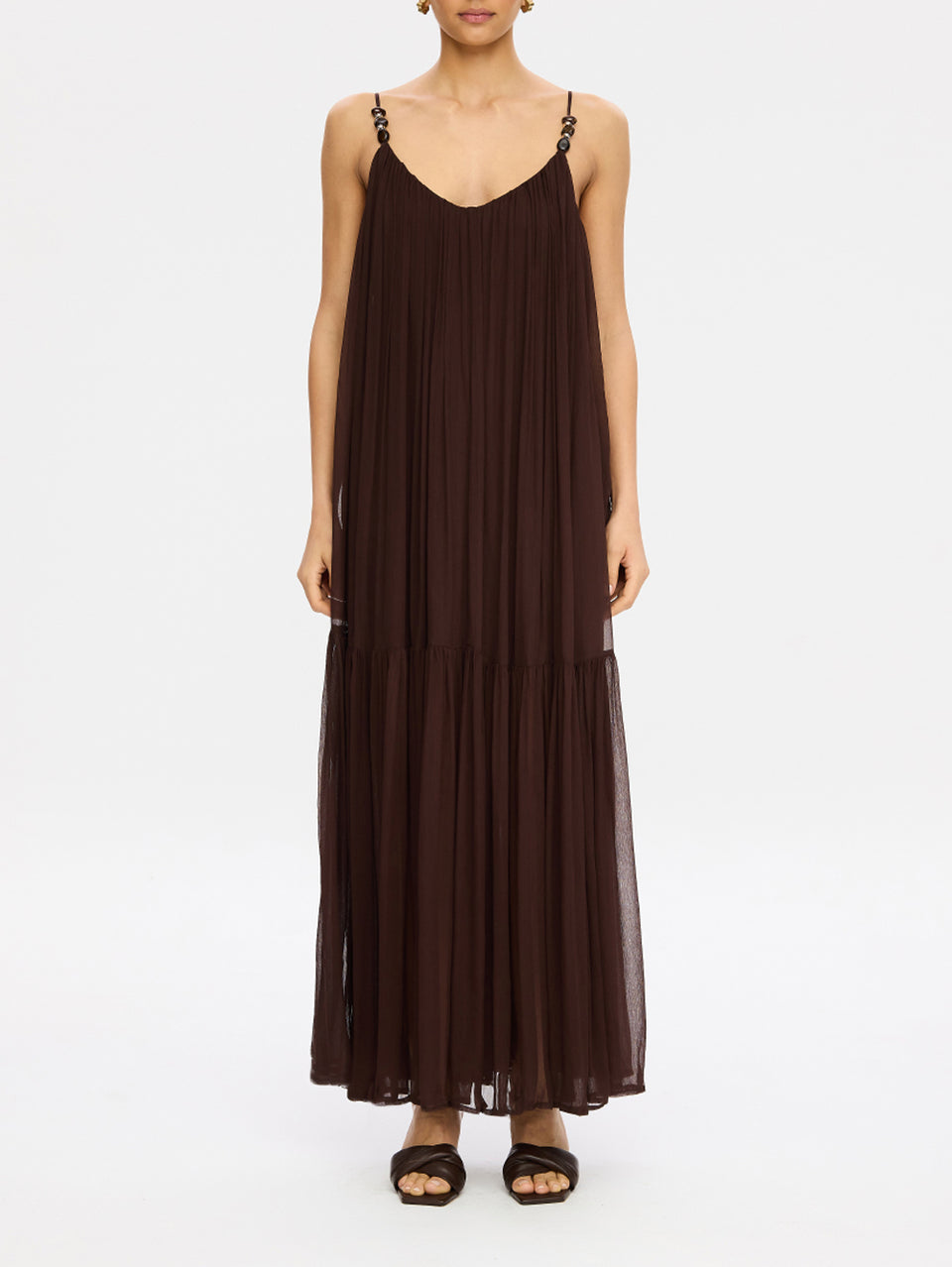 Sora Cami Trapeze Maxi Dress