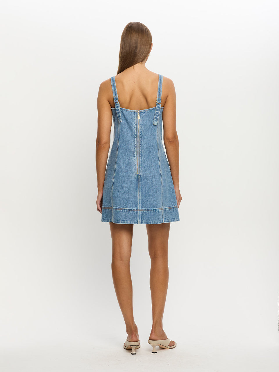 Oriana Denim Dress Back 03