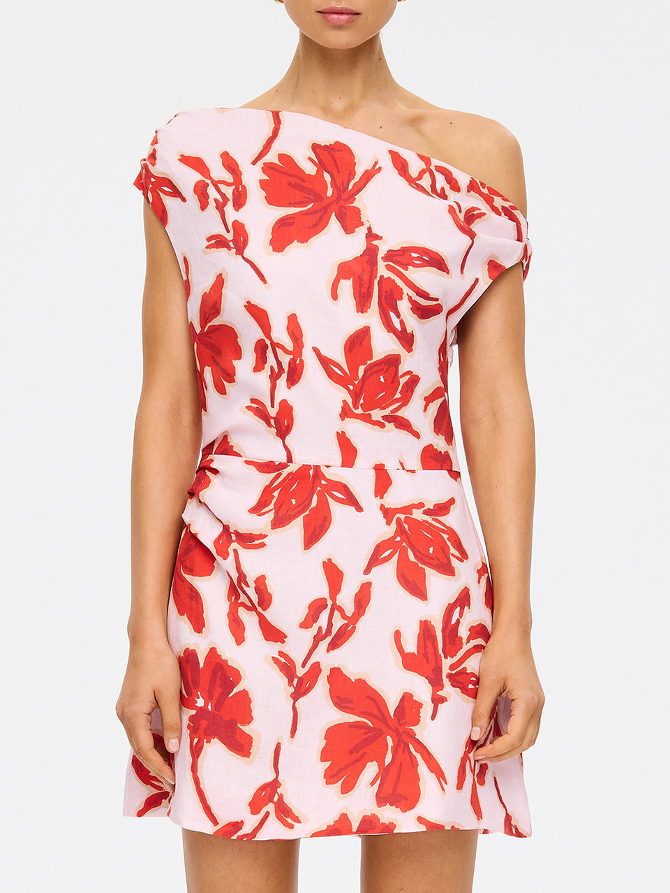 SD344RED_Rosalie Mini Dress_Red_5