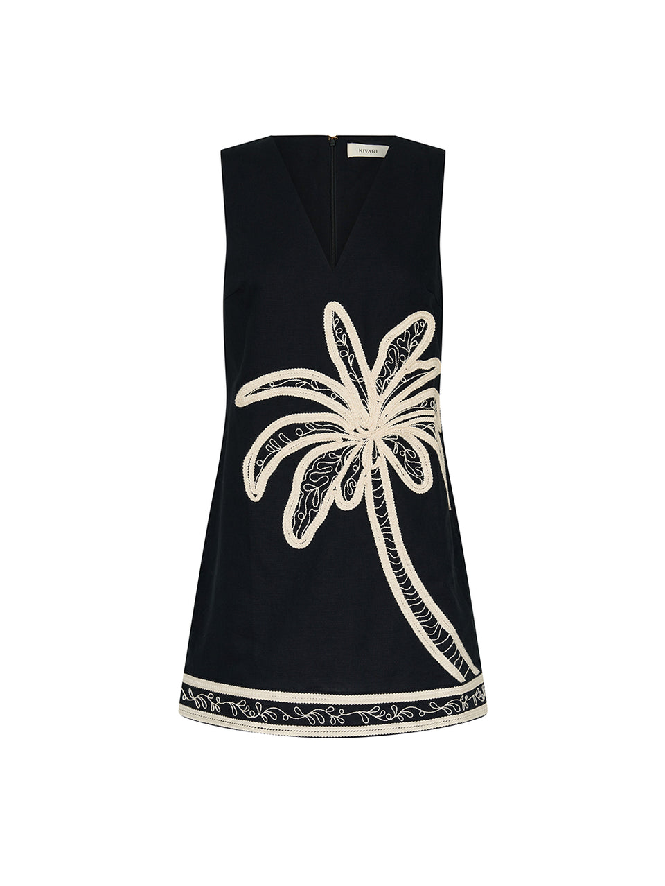Y82BLK_Zaria-Mini-Dress_Black_GHOST